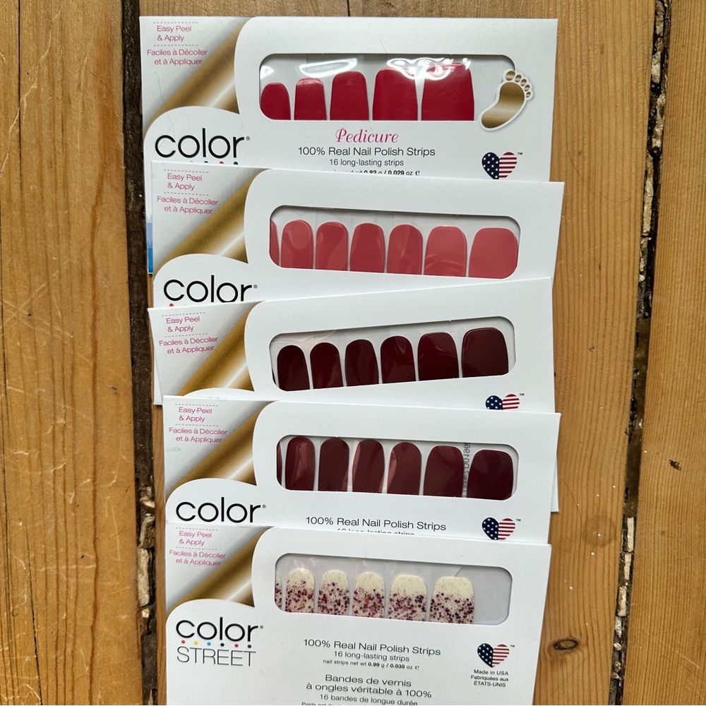 NWT COLOR STREET Nail Strips